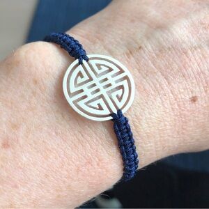 Caroline ROUSSEL Jewelry longevity friendship bracelet.Unisex.One size fits all.